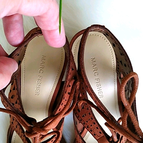 Marc Fisher Paradox boho suede sandals - Picture 6 of 9